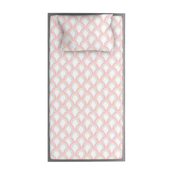 Organic Bamboo Kids Bed Sheet Rainbow Set