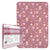 Organic Bamboo Incontinence Pads For Periods - Red Flower