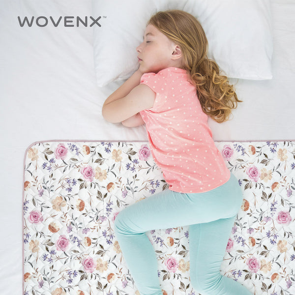 Organic Bamboo Incontinence Pads for Kids - Flower