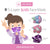 Wovenx - FDA Registered - 5 Ply Kids Face Masks Girls (15 pieces)